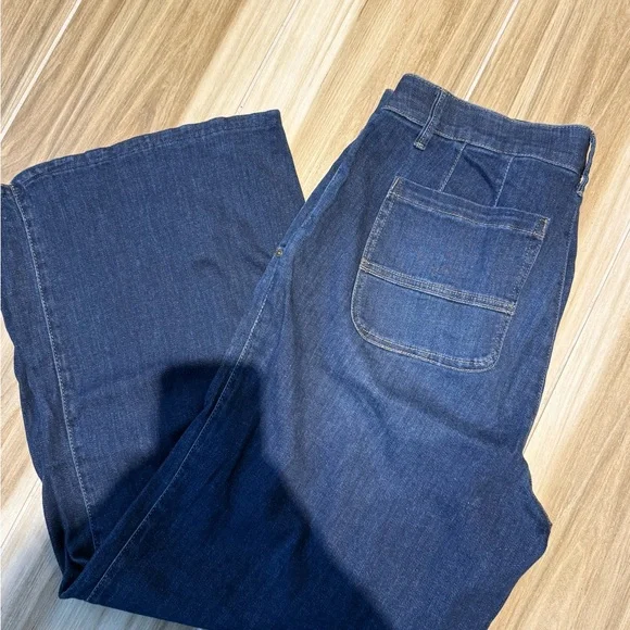 Democracy Ab solution wide leg Blue Jeans - Picture 8 of 8